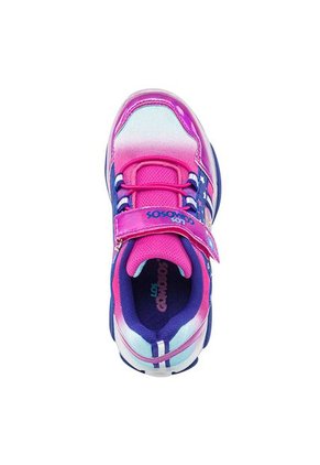 Tenis Patines Con Luces Oded Fucsia Para Niña Los Gomosos