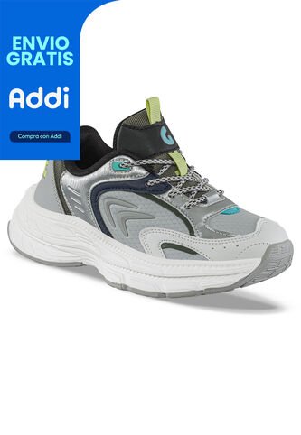 Tenis Urbanos Wenny Blanco-Negro Los Gomosos Para Niño Los Gomosos