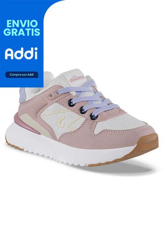 Tenis Urbanos Femon Rosa Los Gomosos Para Niña Los Gomosos