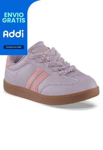 Tenis Casuales Kirty Lila Los Gomosos Para Niña Los Gomosos