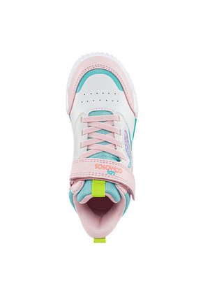 Tenis Canka Blanco-Rosa Para Niña Los Gomosos