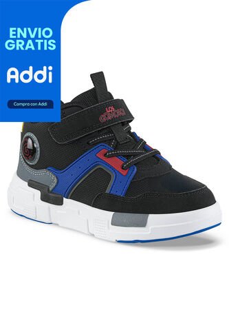 Tenis Urbanos Enory Negro Los Gomosos Para Niño Los Gomosos