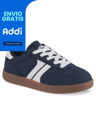 Tenis Casuales Koaban Azul Osc Los Gomosos Para Niño Los Gomosos