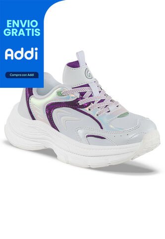 Tenis Urbanos Ofalum Blanco Los Gomosos Para Niña Los Gomosos