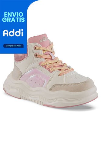 Tenis Urbanos Liedor Beige Los Gomosos Para Niña Los Gomosos