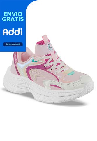Tenis Urbanos Ofalum Rosa Los Gomosos Para Niña Los Gomosos