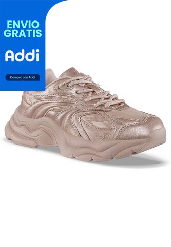 Tenis Urbanos Vifor Oro Rosa Los Gomosos Para Niña Los Gomosos