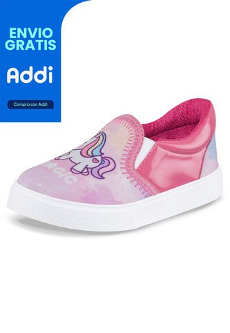 Tenis Casuales Ulia Fucsia Los Gomosos Para Niña Los Gomosos