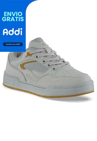 Tenis Urbanos Spiter Gris Los Gomosos Para Niño Los Gomosos