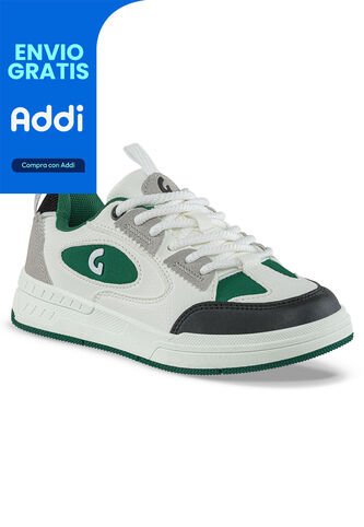 Tenis Casuales Endolo Blanco Los Gomosos Para Niño Los Gomosos