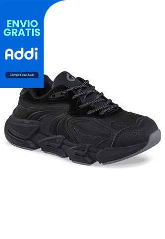Tenis Urbanos Narima Negro Los Gomosos Para Niño Los Gomosos