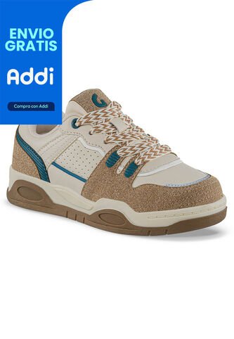 Tenis Urbanos Dracuel Beige Los Gomosos Para Niño Los Gomosos