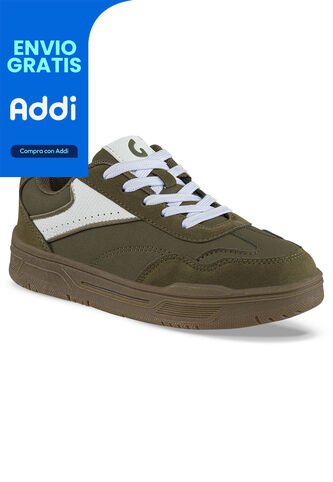 Tenis Casuales Oroz Verde Osc Los Gomosos Para Niño Los Gomosos