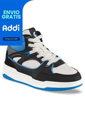 Tenis Urbanos Horar Beige-Negro Los Gomosos Para Niño Los Gomosos
