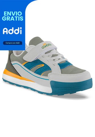 Tenis Urbanos Pociti Gris Los Gomosos Para Niño Los Gomosos