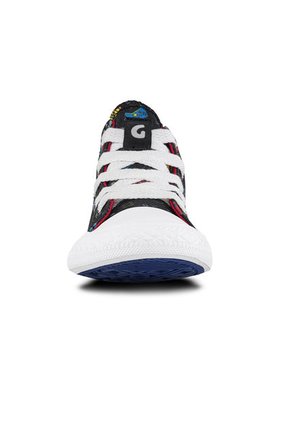 Tenis Kanzo Alto Negro Para Niño Los Gomosos