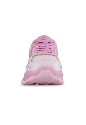 Tenis Patines Luces Lafta Rosa Para Niña Los Gomosos
