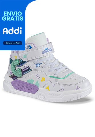 Tenis Urbanos Nupalo Blanco Los Gomosos Para Niña Los Gomosos