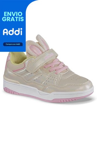 Tenis Casuales Korisa Beige Los Gomosos Para Niña Los Gomosos