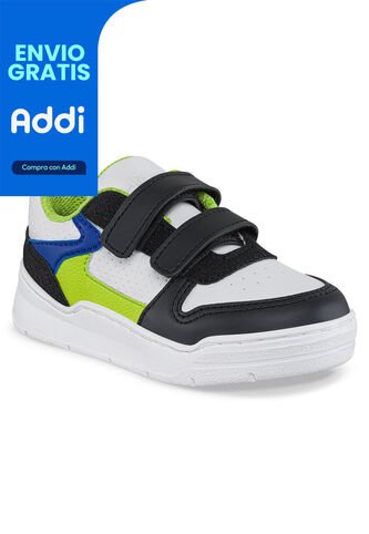 Tenis Casuales Gizmo Negro Los Gomosos Para Niño Los Gomosos