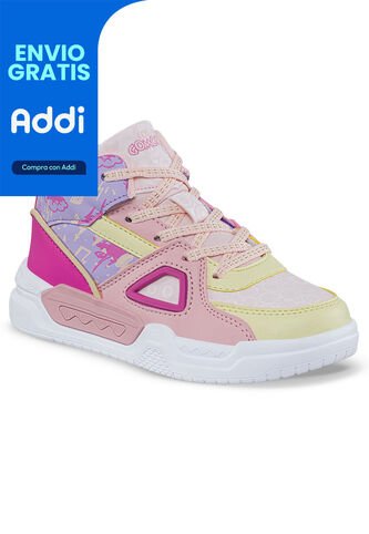 Tenis Urbanos Renyr Rosa Los Gomosos Para Niña Los Gomosos