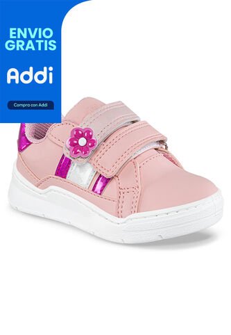 Tenis Casuales Zowie Rosa Los Gomosos Para Niña Los Gomosos
