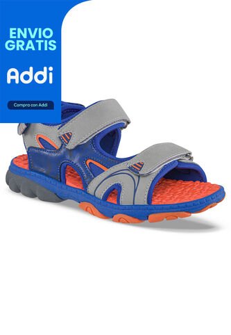 Sandalias Kadir Azul Para Niño Los Gomosos Los Gomosos