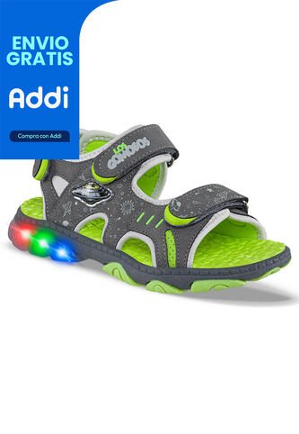 Sandalias Vorel Gris Para Niño Los Gomosos Los Gomosos