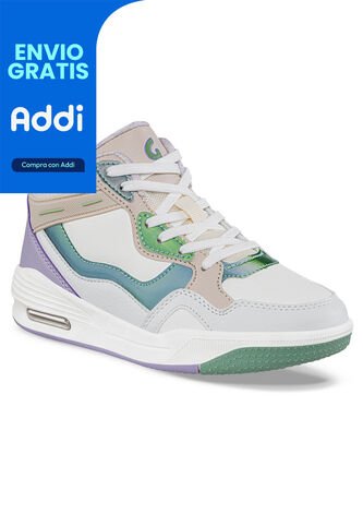 Tenis Urbanos Ginpir Blanco Para Niña Los Gomosos Los Gomosos