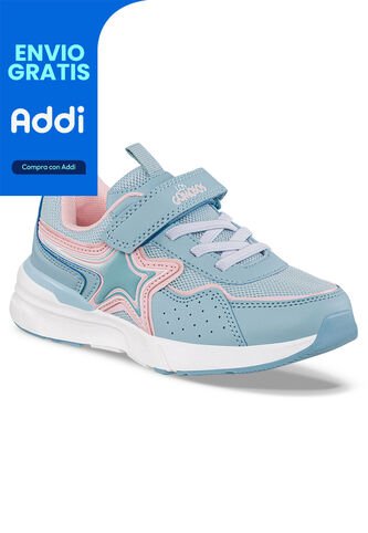 Tenis Urbanos Domer Azul Para Niña Los Gomosos Los Gomosos