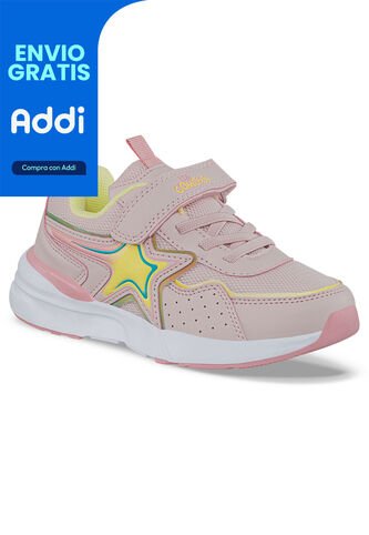 Tenis Urbanos Domer Rosa Para Niña Los Gomosos Los Gomosos