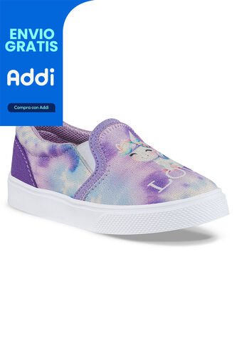 Tenis Casuales Fritz Lila Para Niña Los Gomosos Los Gomosos