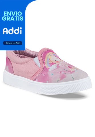Tenis Casuales Landry Rosa Para Niña Los Gomosos Los Gomosos
