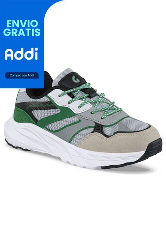 Tenis Urbanos Ripor Gris Para Niño Los Gomosos Los Gomosos
