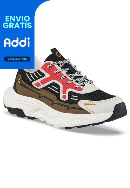 Tenis Urbanos Hagor Negro Para Niño Los Gomosos