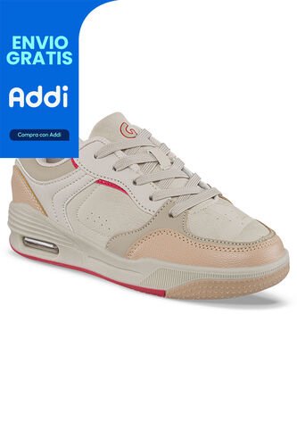 Tenis Urbanos Semor Beige Para Niño Los Gomosos Los Gomosos