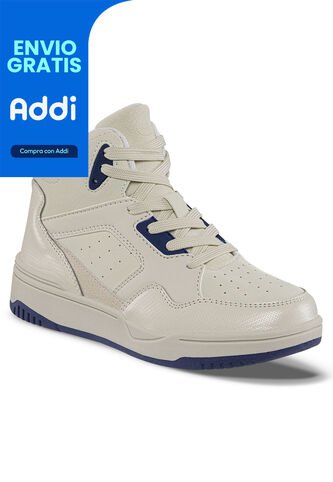 Tenis Urbanos Fanke Beige Para Niño Los Gomosos Los Gomosos