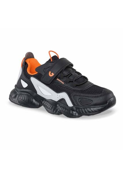 Tenis Mesino Negro Para Niño Los Gomosos