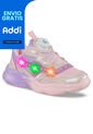Tenis Luces Jomir Rosa Para Niña Los Gomosos de Los Gomosos