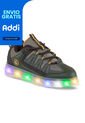 Tenis Con Luces Isser Verde Para Niño Los Gomosos de Los Gomosos