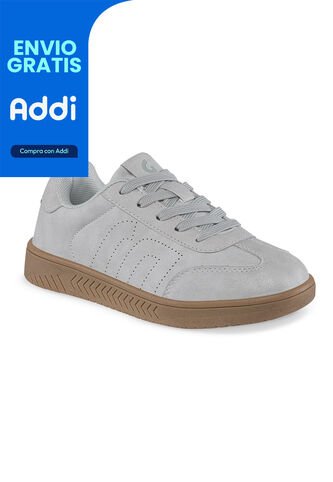 Tenis Urbanos Simber Gris Para Niña Los Gomosos Los Gomosos
