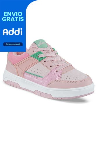 Tenis Urbanos Damik Rosa Para Niña Los Gomosos Los Gomosos