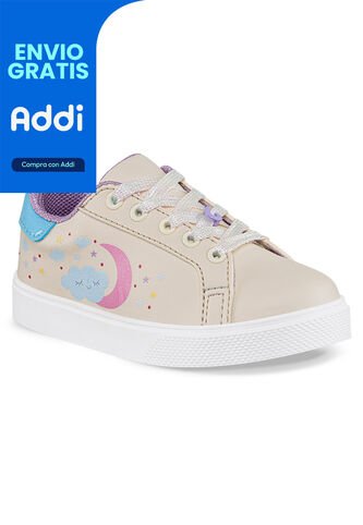 Tenis Bidybab Beige Para Niña Los Gomosos Los Gomosos
