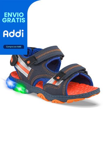 Sandalias Ferul Gris Para Niño Los Gomosos Los Gomosos
