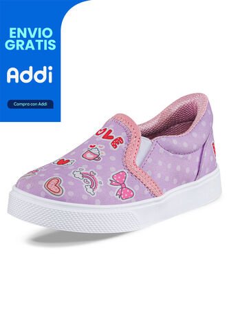 Tenis Mossy Lila Para Niña Los Gomosos Los Gomosos