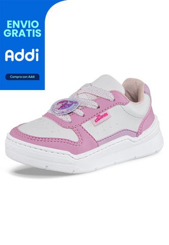 Tenis Slop Rosa Para Niña Los Gomosos Los Gomosos