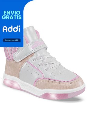 Tenis Luces Ridda Blanco Para Niña Los Gomosos