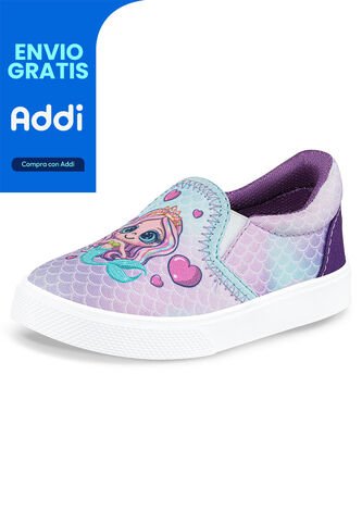Tenis Vortex Lila Para Niña Los Gomosos Los Gomosos