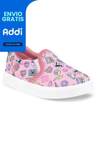 Tenis Tess Rosa Para Niña Los Gomosos Los Gomosos