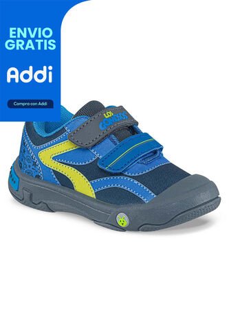 Tenis Boldy Azul Osc Para Bebés Los Gomosos Los Gomosos